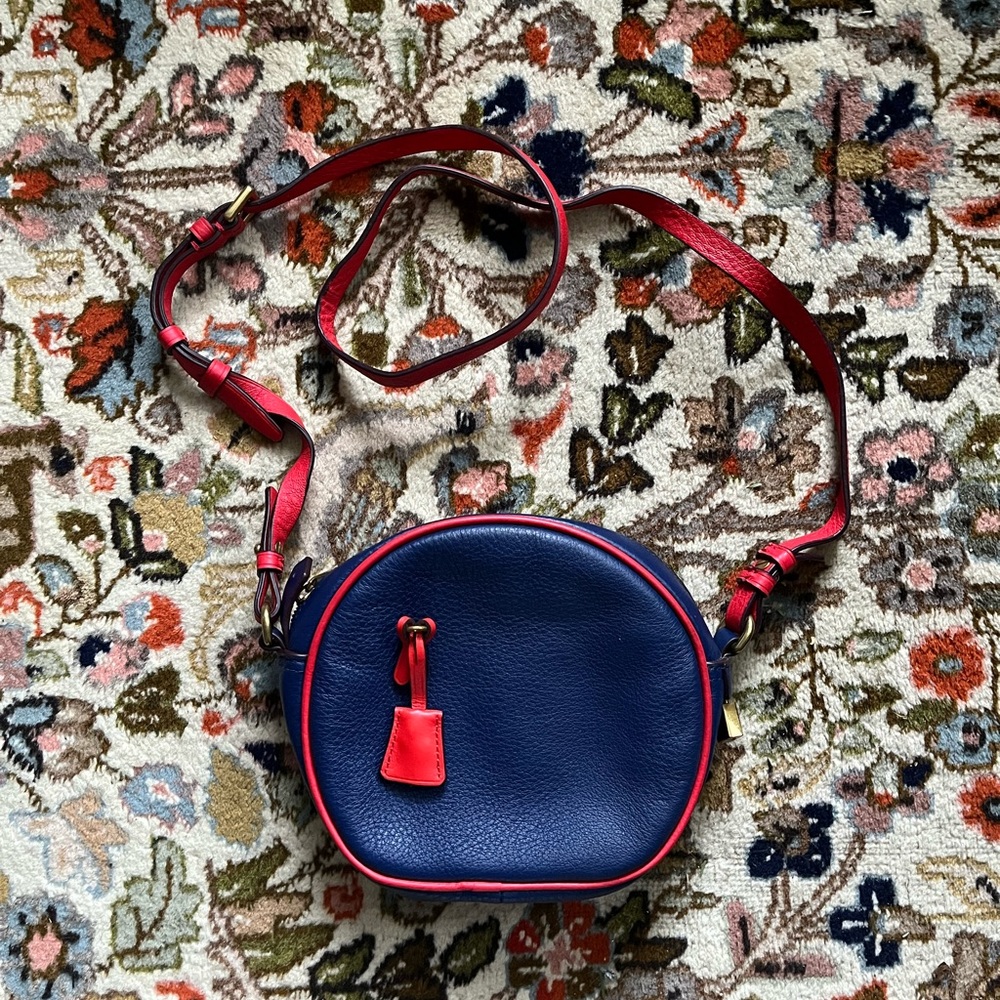 J Crew Round Leather Crossbody